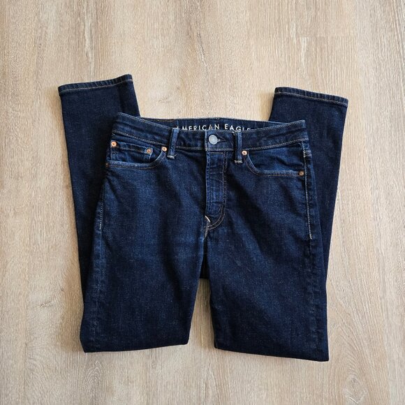 American Eagle Men’s Jeans Next Level Airflex Slim Straight Size 30″ - Picture 3 of 16